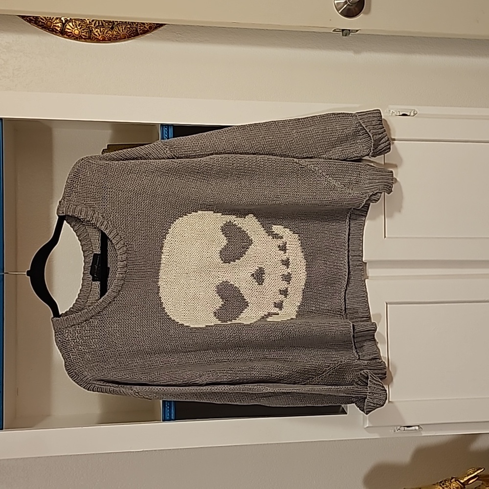 ●●VINTAGE SAVANA SKULL KNIT SWEATER●●